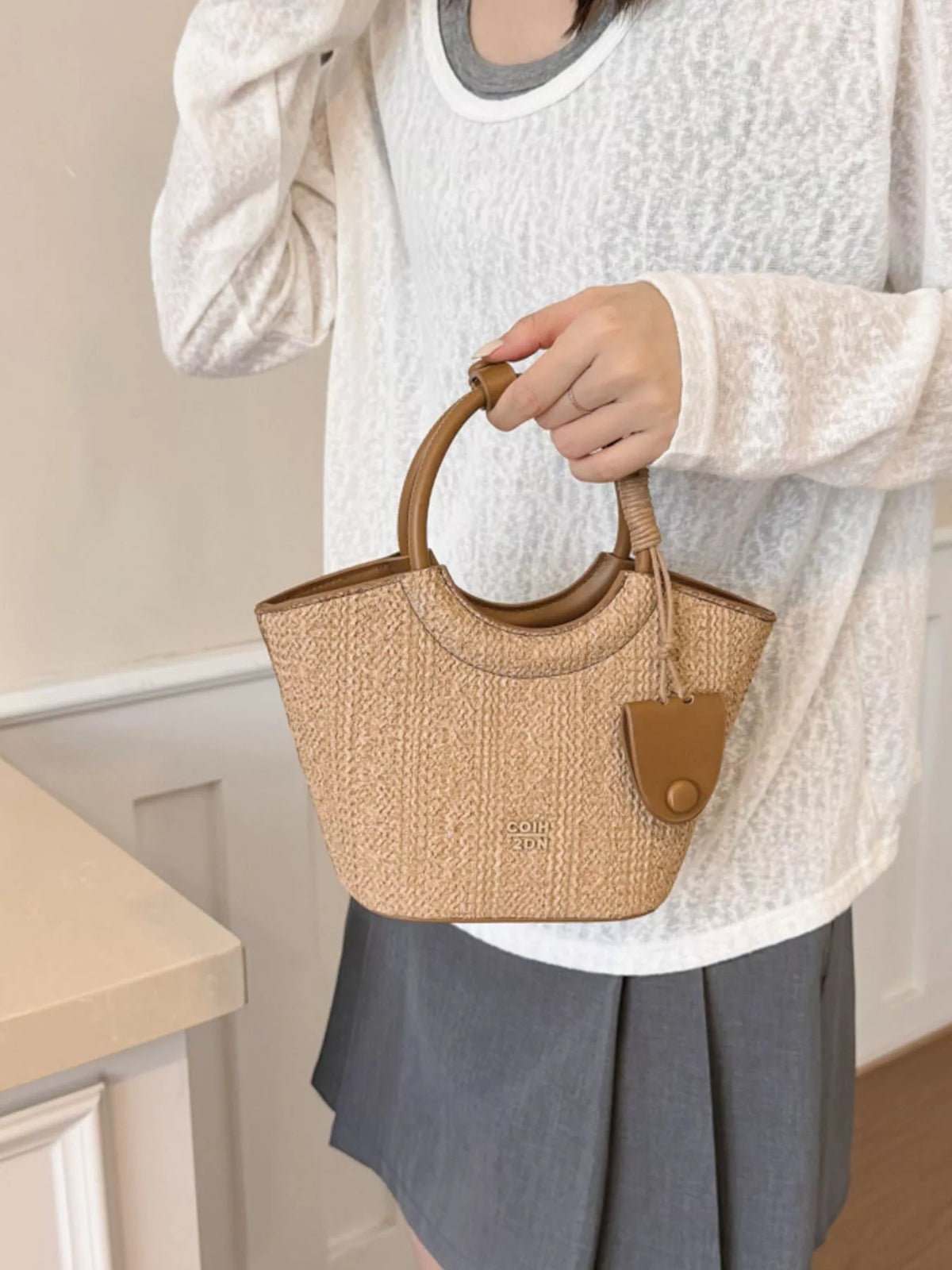 Top Handle Crossbody Bag