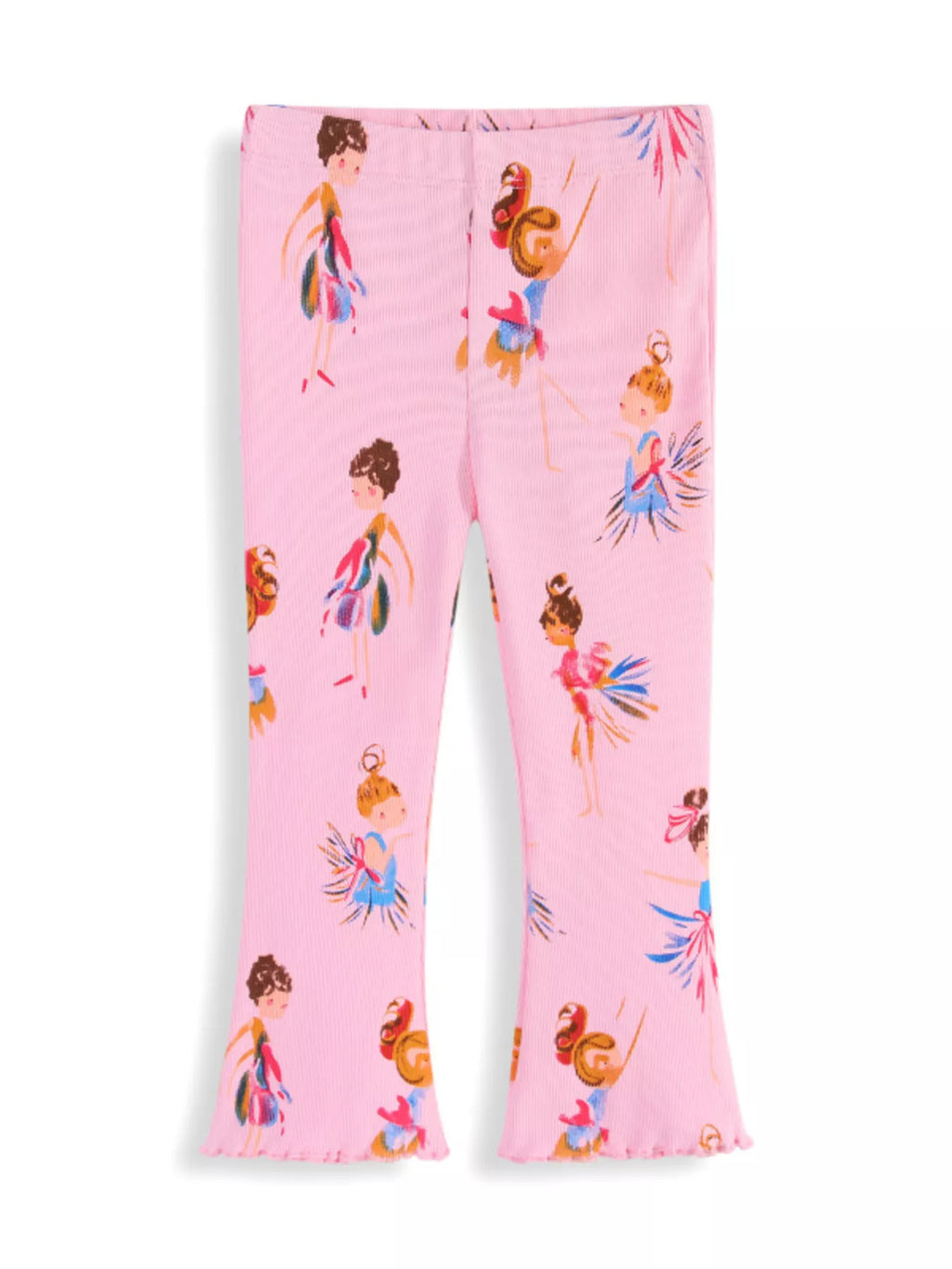 Children's Fairy Print Flared Leggings - Lilixa.store