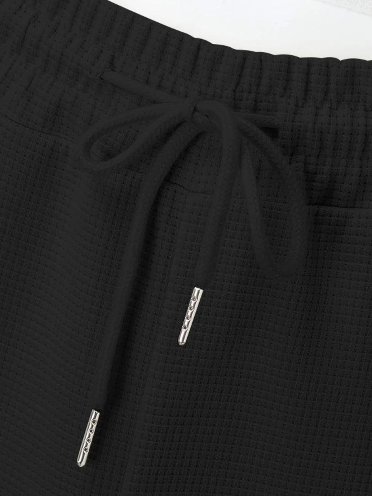Men's Full Size Zip Up Top and Pants Set Plus Size, view 4