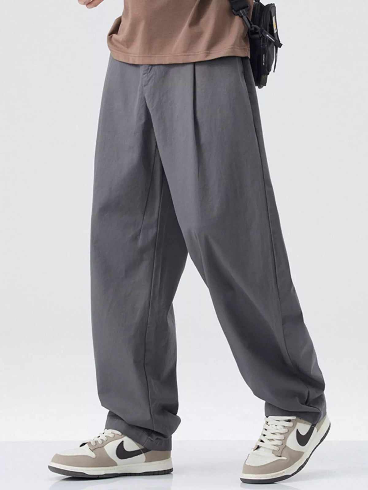 Men's Wide Leg Casual Pants, view 3