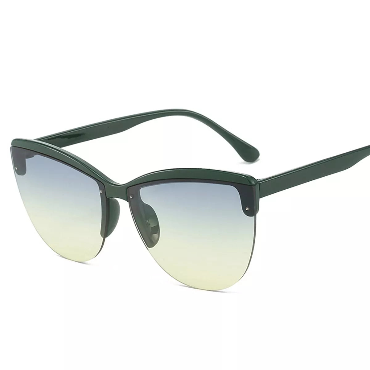 UV Protection Half-Rim Sunglasses - Lilixa.store