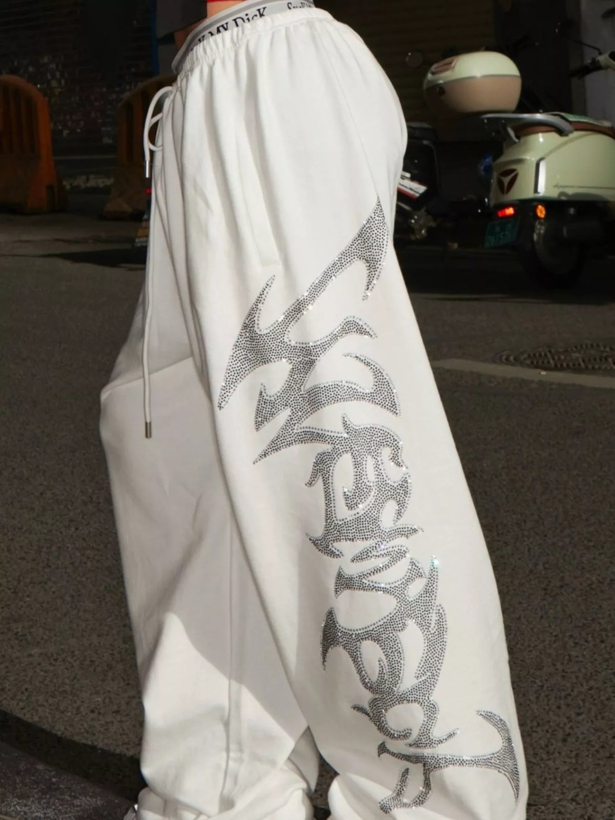 Men's Drawstring Wide Leg Pants - Lilixa.store