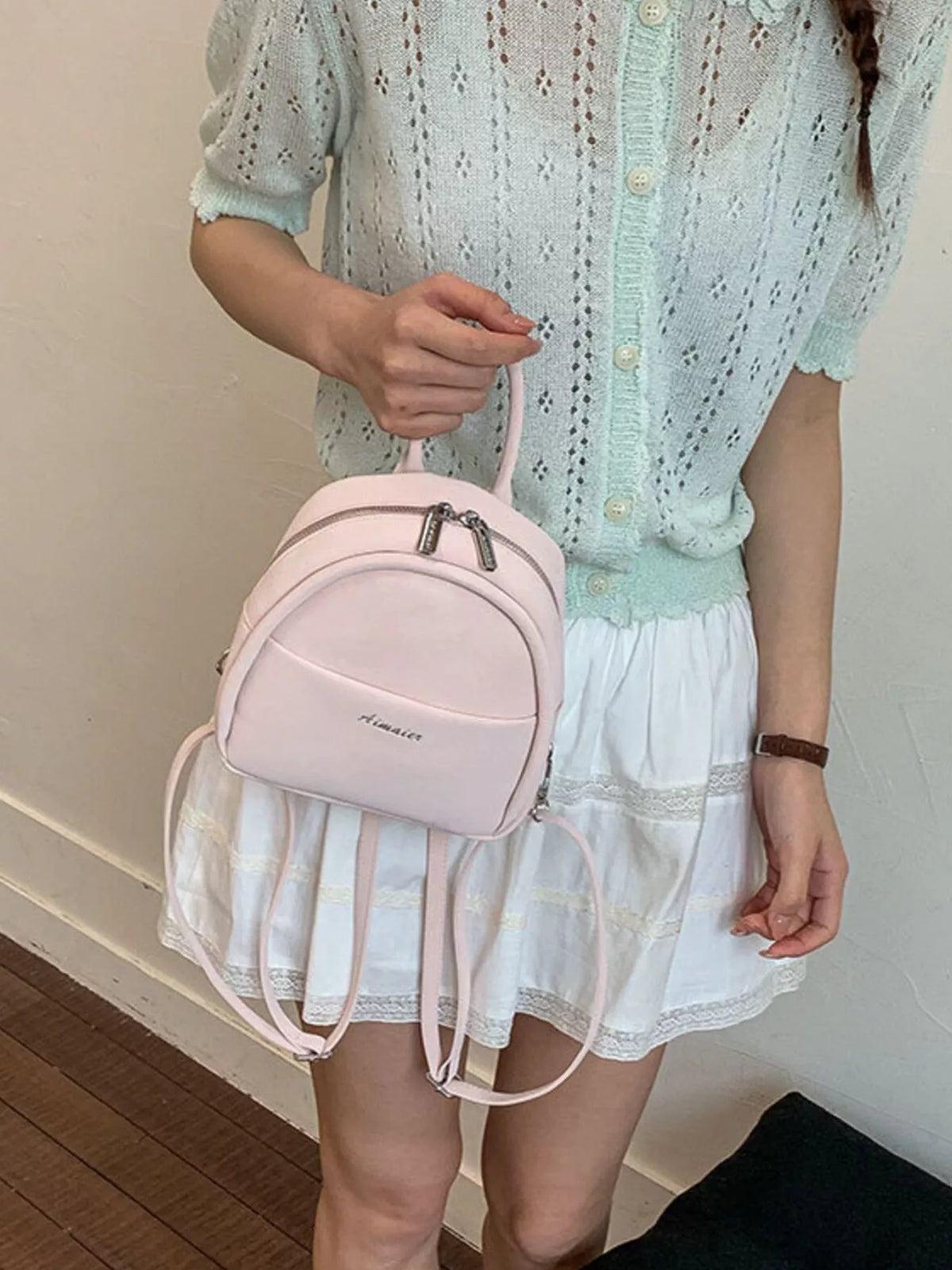 Adjustable Strap Mini Backpack Bag - Lilixa.store