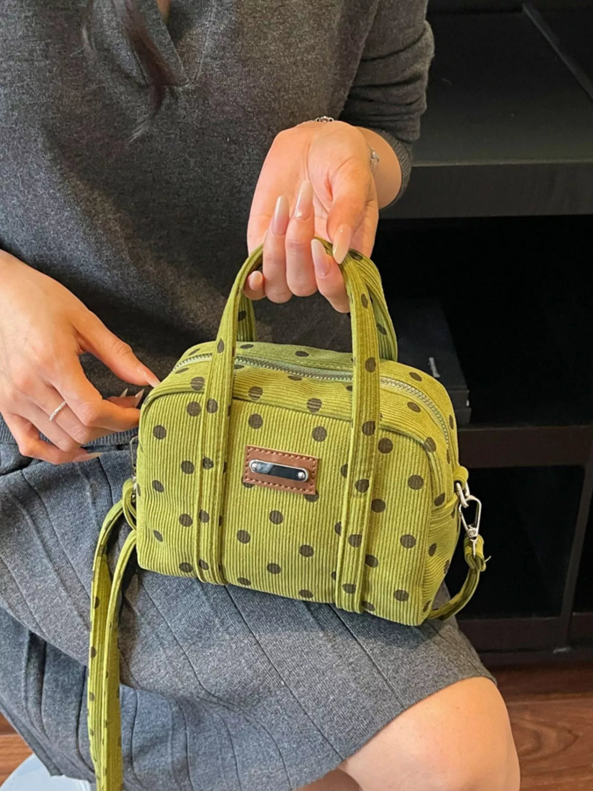 Polka Dot Crossbody Bag - Lilixa.store