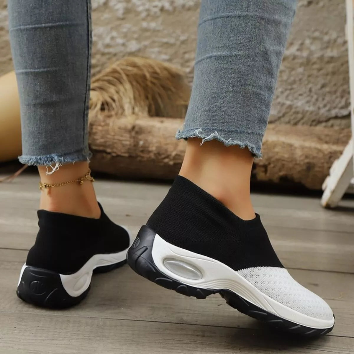 Color Block Mesh Athletic - Lilixa.store