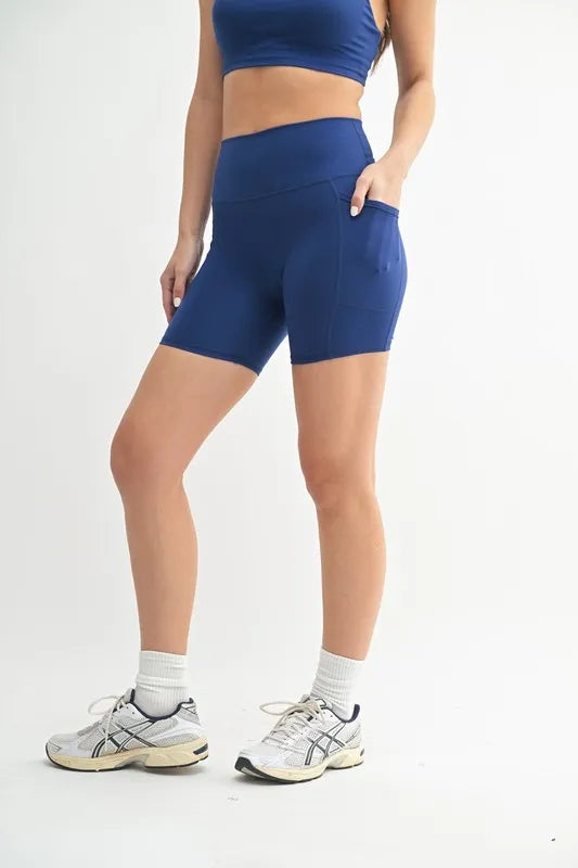MONO B Venice Cloud Light Sculpt Biker Shorts - Lilixa.store