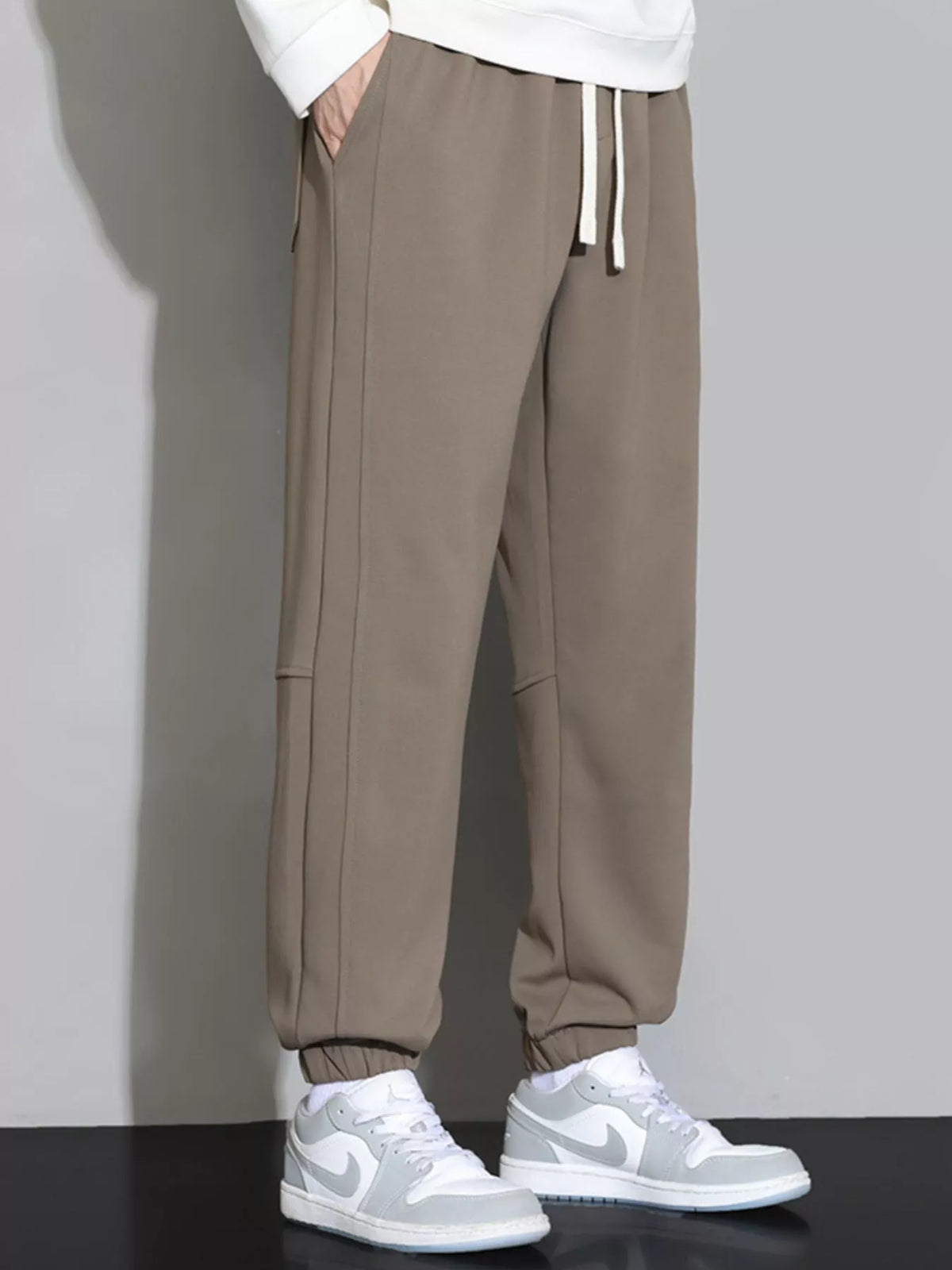Men's Plus Size Casual Jogger Pants with Drawstring, view 5