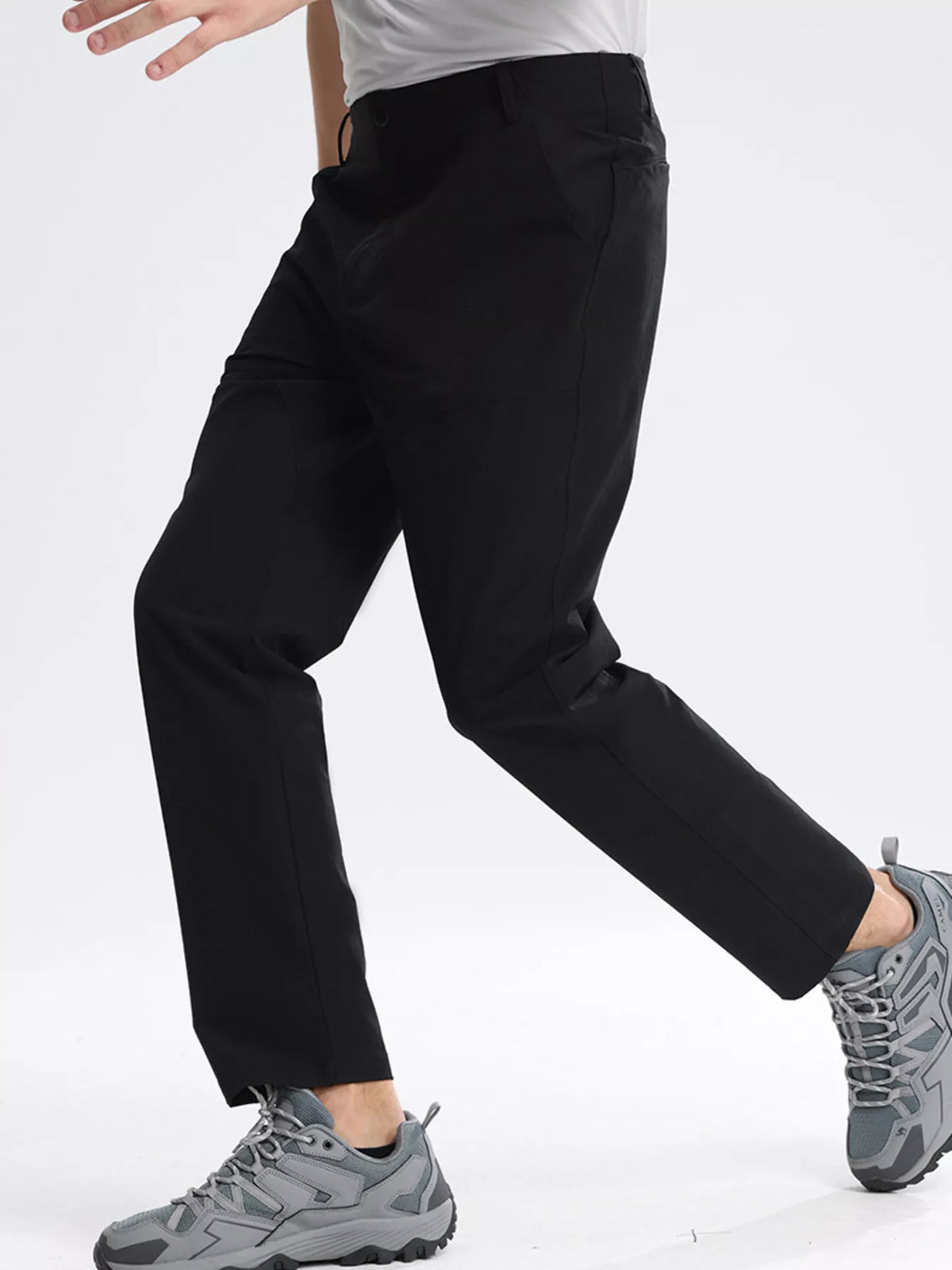 Men's Plus Size Lightweight Pocketed Pants, view 4