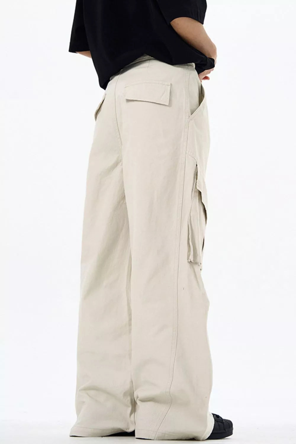Men's Loose Fit Multi-Pocket Cargo Pants, view 2