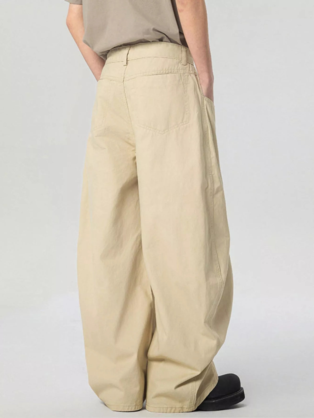 Men's Pocketed Wide Leg Pants, view 6