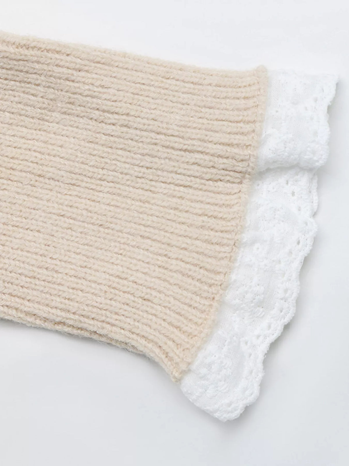 Cable Knit Raglan Sleeve Sweater Dress in Khaki, view 10