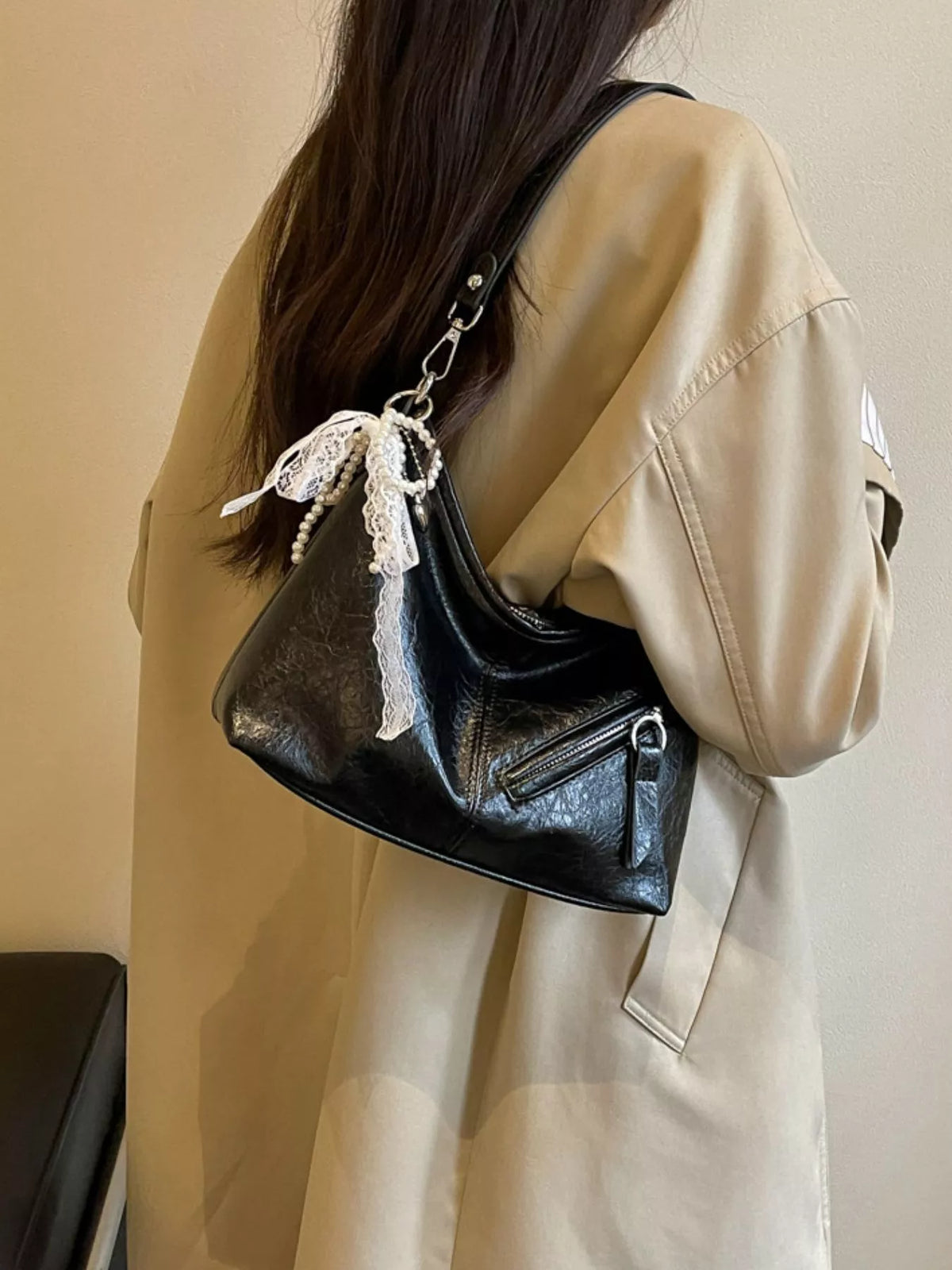 PU Leather Shoulder Bag - Lilixa.store