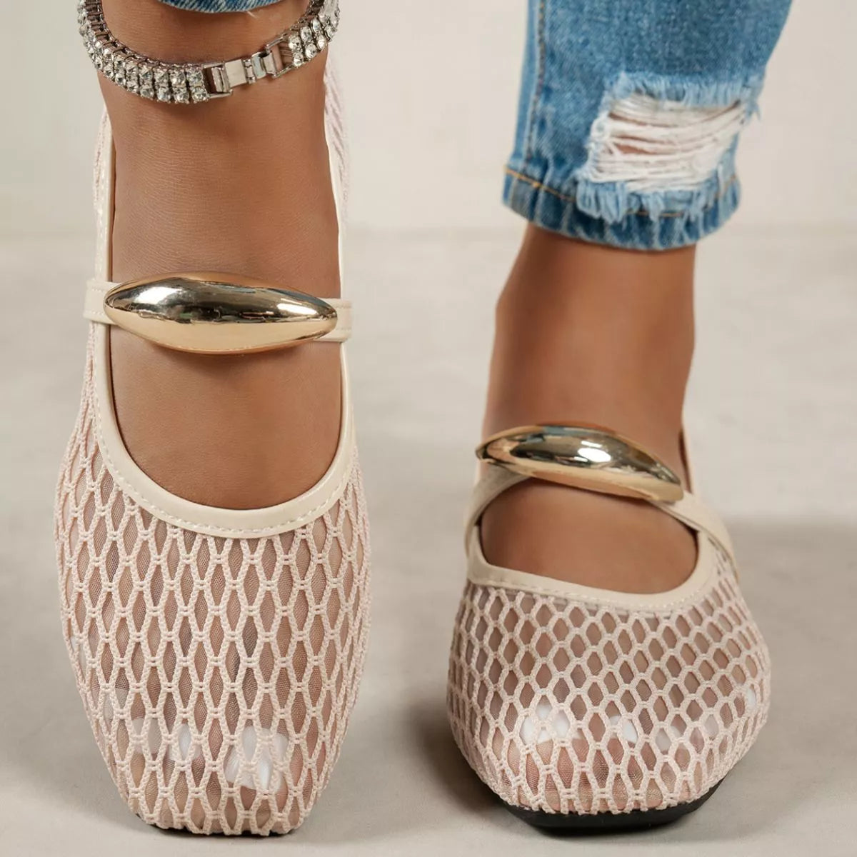 Square Toe Slip-Ons - Lilixa.store
