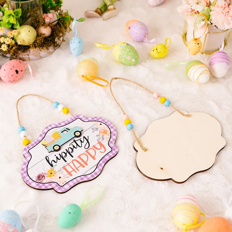 Easter Wooden Bead Hanging Widget - Lilixa.store