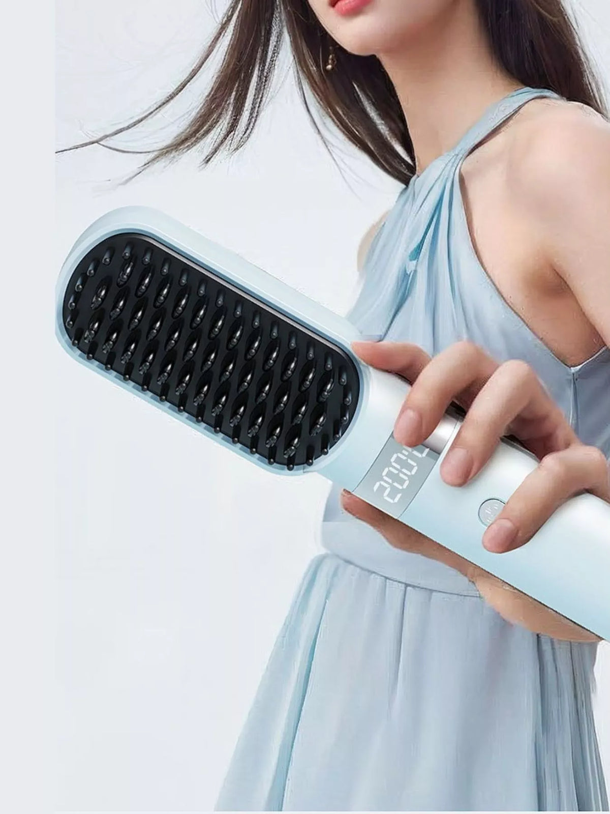 Fast Heating LCD Display Straightening Comb - Lilixa.store