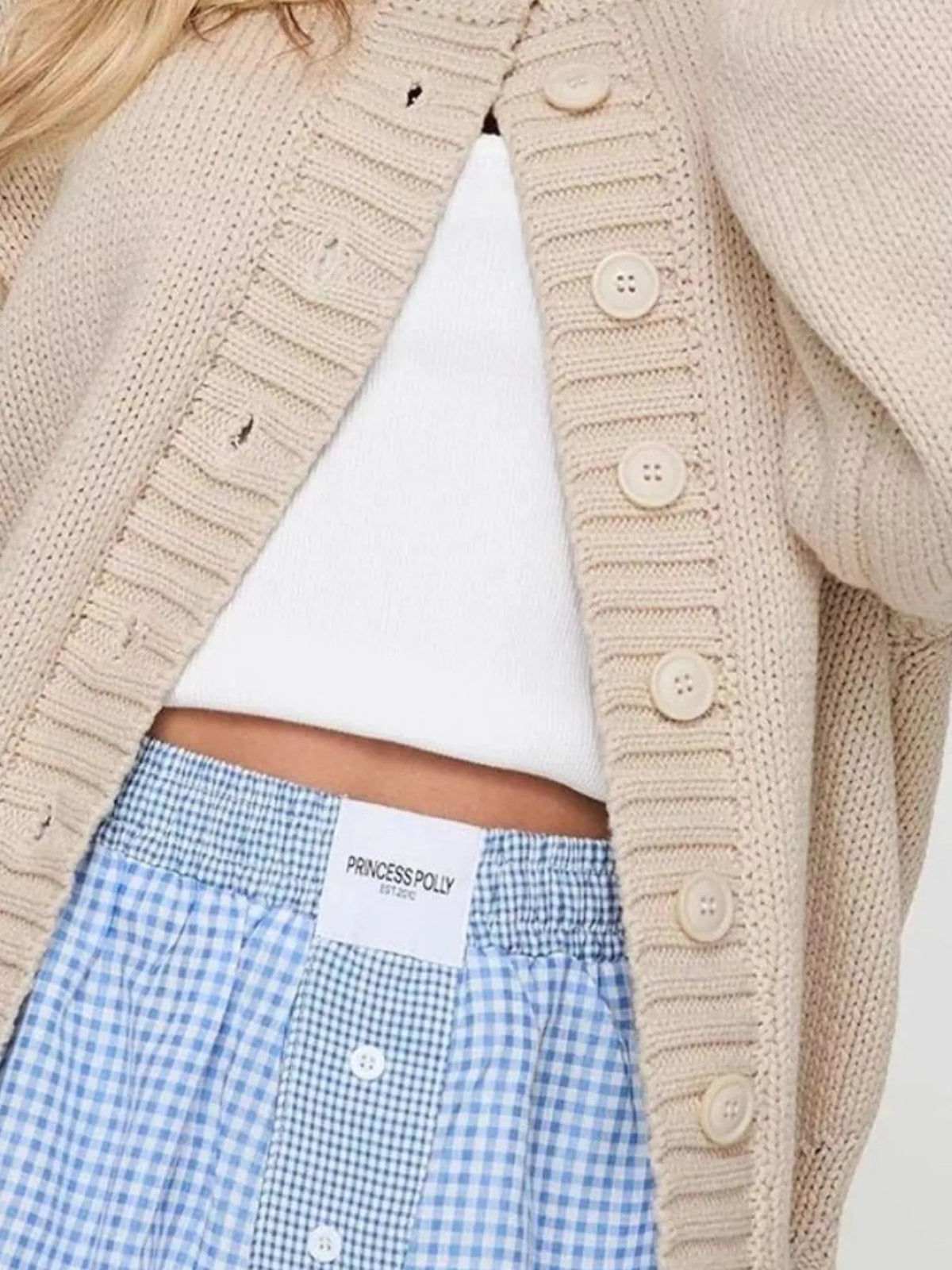 Chunky Knit Button-Up Cardigan - Lilixa.store