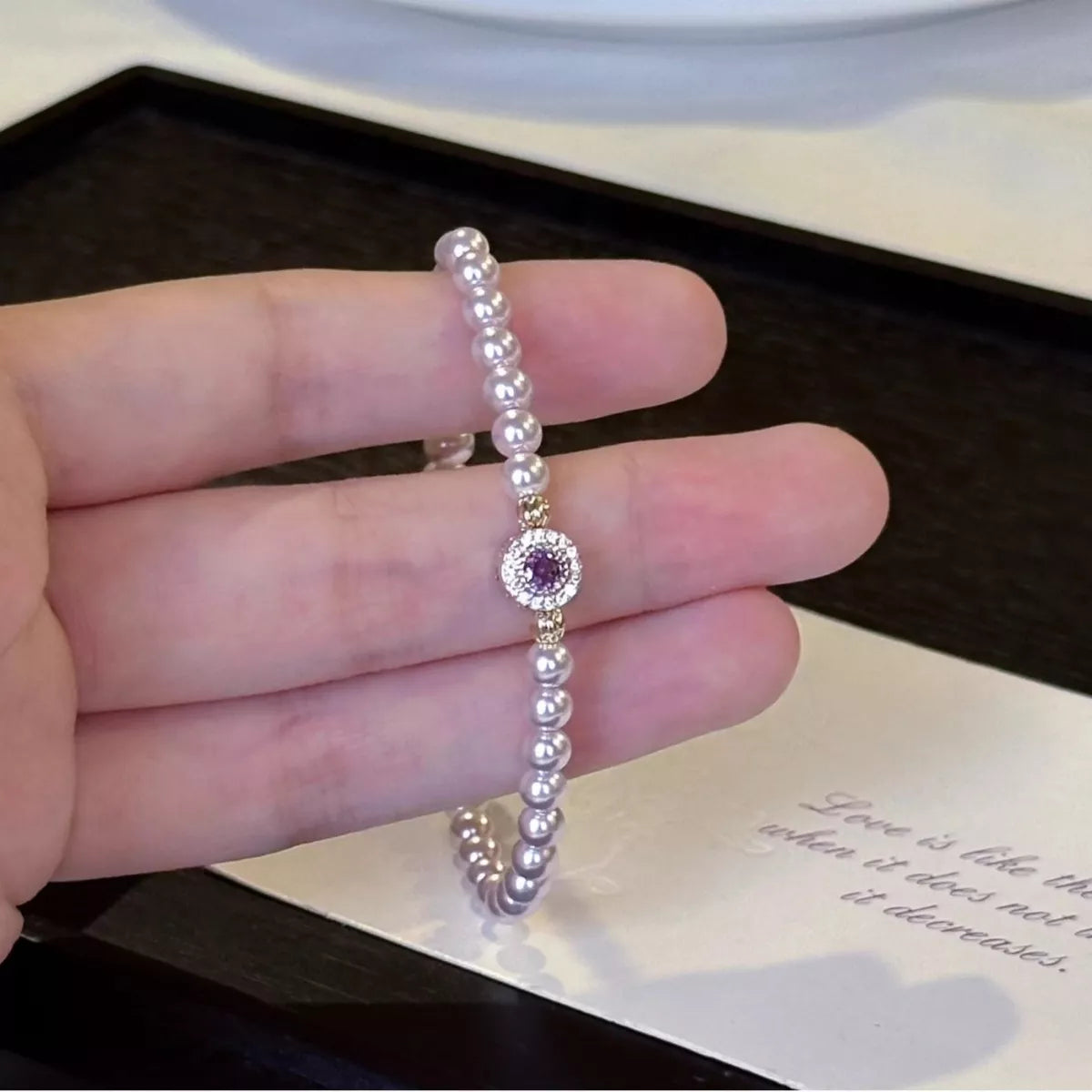 Alloy Pearl Bracelet - Lilixa.store