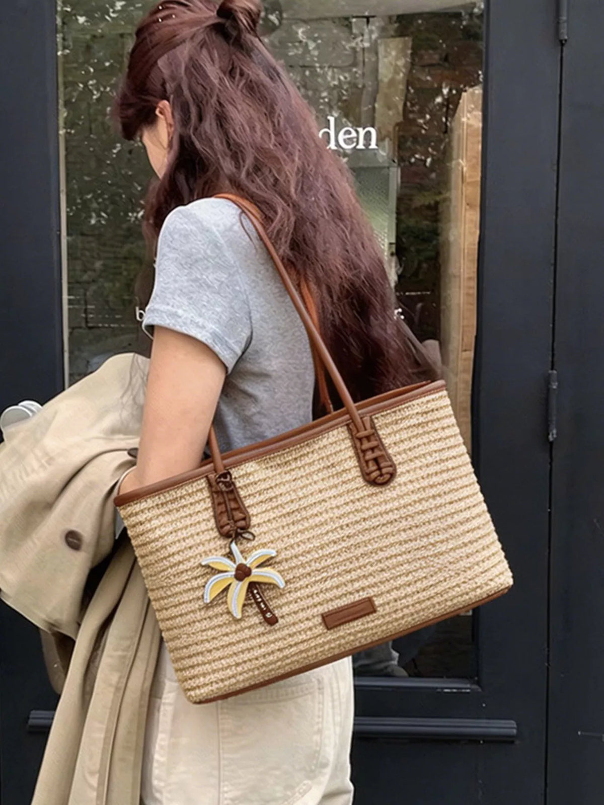 Straw Woven Shoulder Bag - Lilixa.store