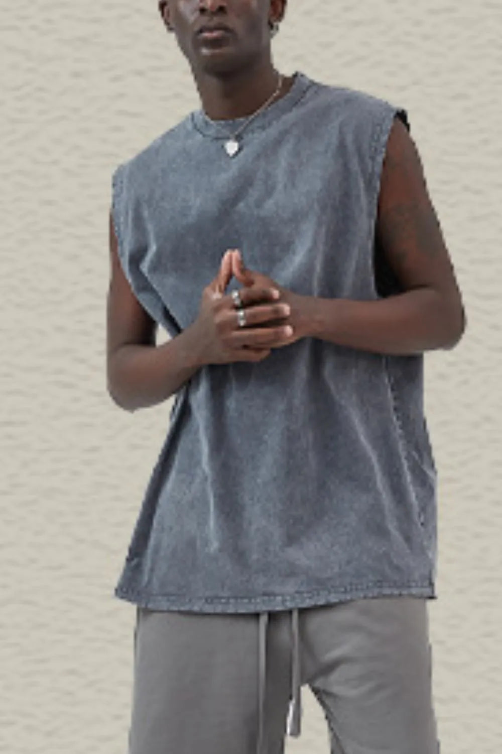 Men's Round Neck Tank - Lilixa.store