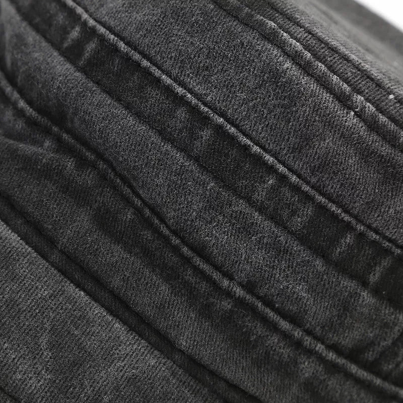 Vintage Washed Cotton Military Cadet Hat, view 3