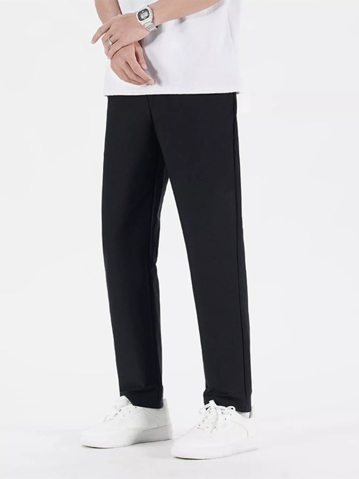 Men's Plus Size Casual Loose Fit Pants, view 5