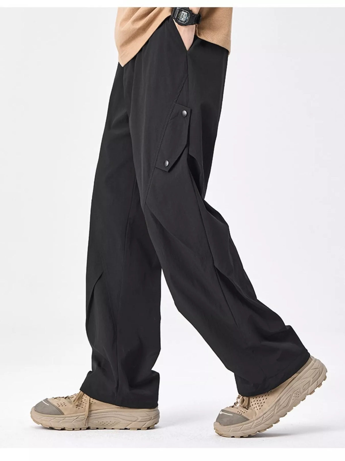 Men's Plus Size Loose Fit Cargo Pants