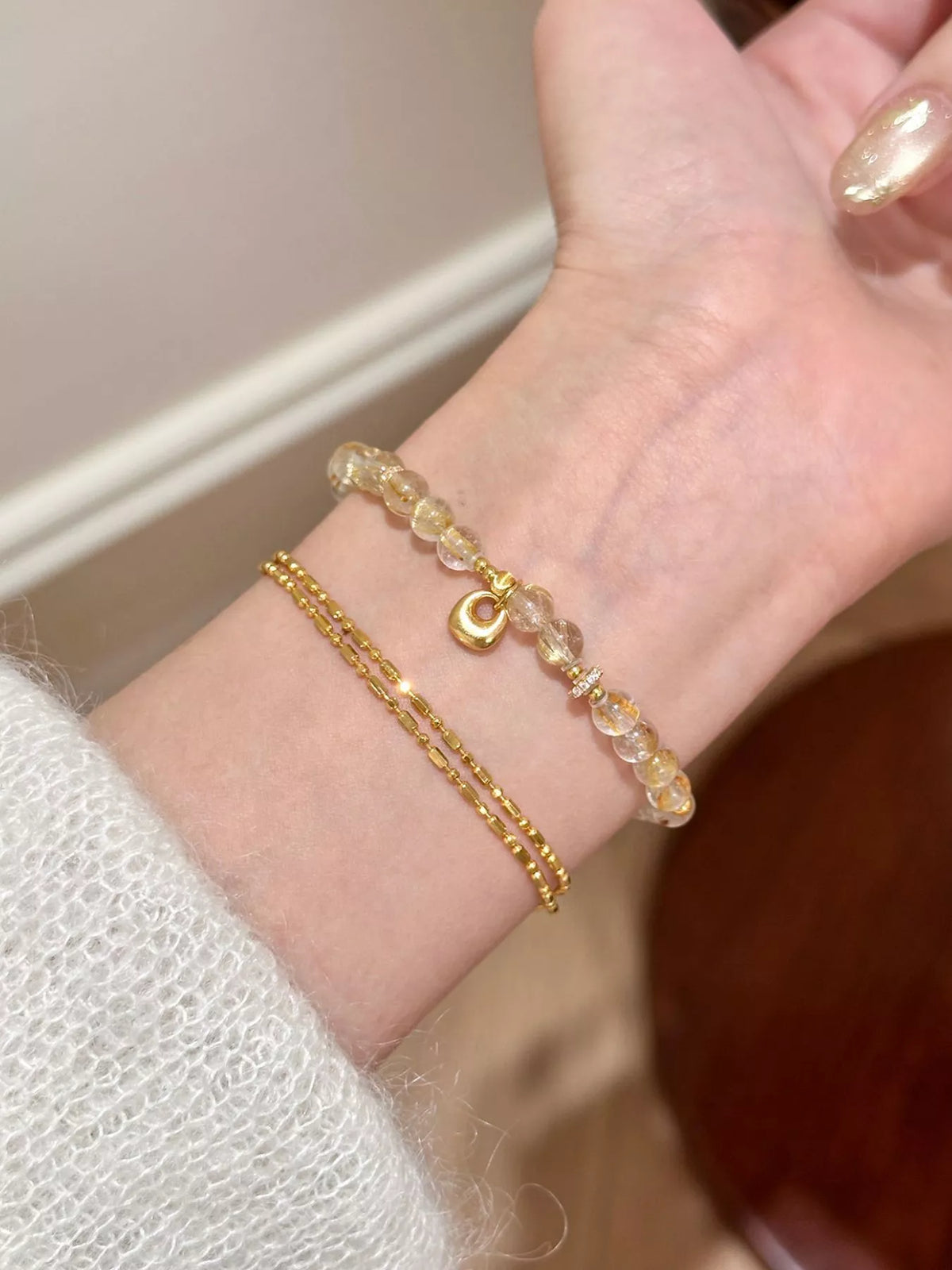 Beaded Bracelet with Charm - Lilixa.store