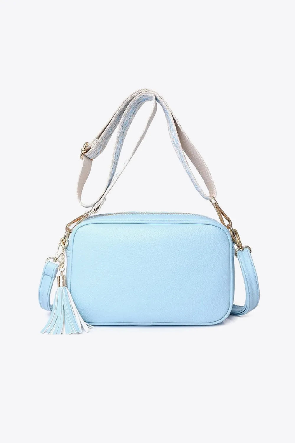 PU Leather Tassel Crossbody Bag - Lilixa.store