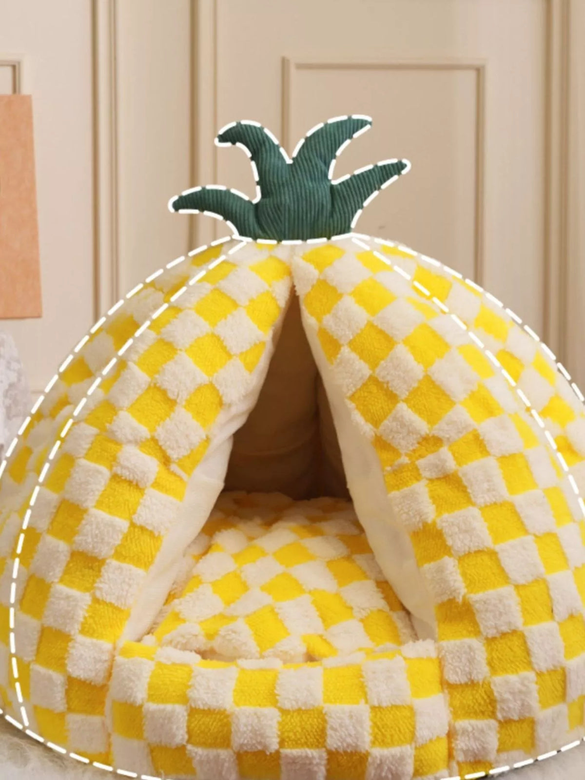 Pineapple Shaped Cozy Pet Nest - Lilixa.store