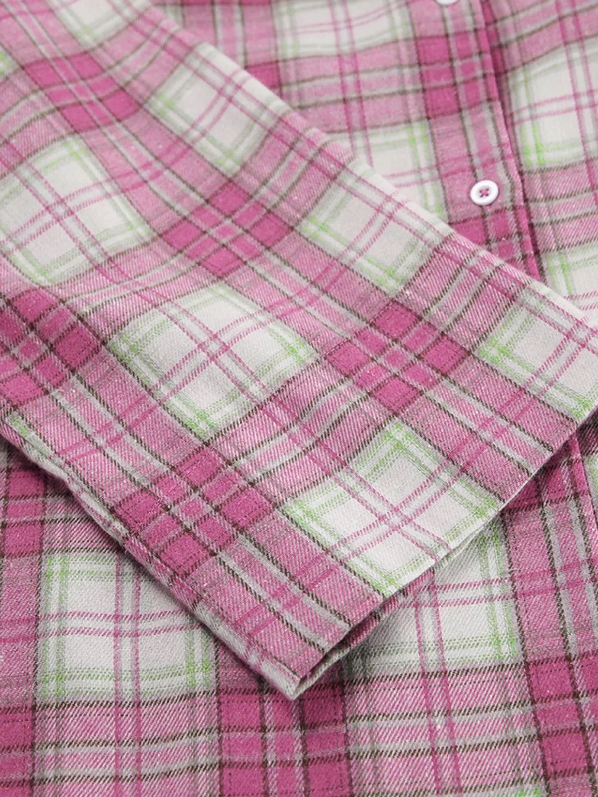 Plaid Long Sleeve Shirt and Pants Set - Lilixa.store