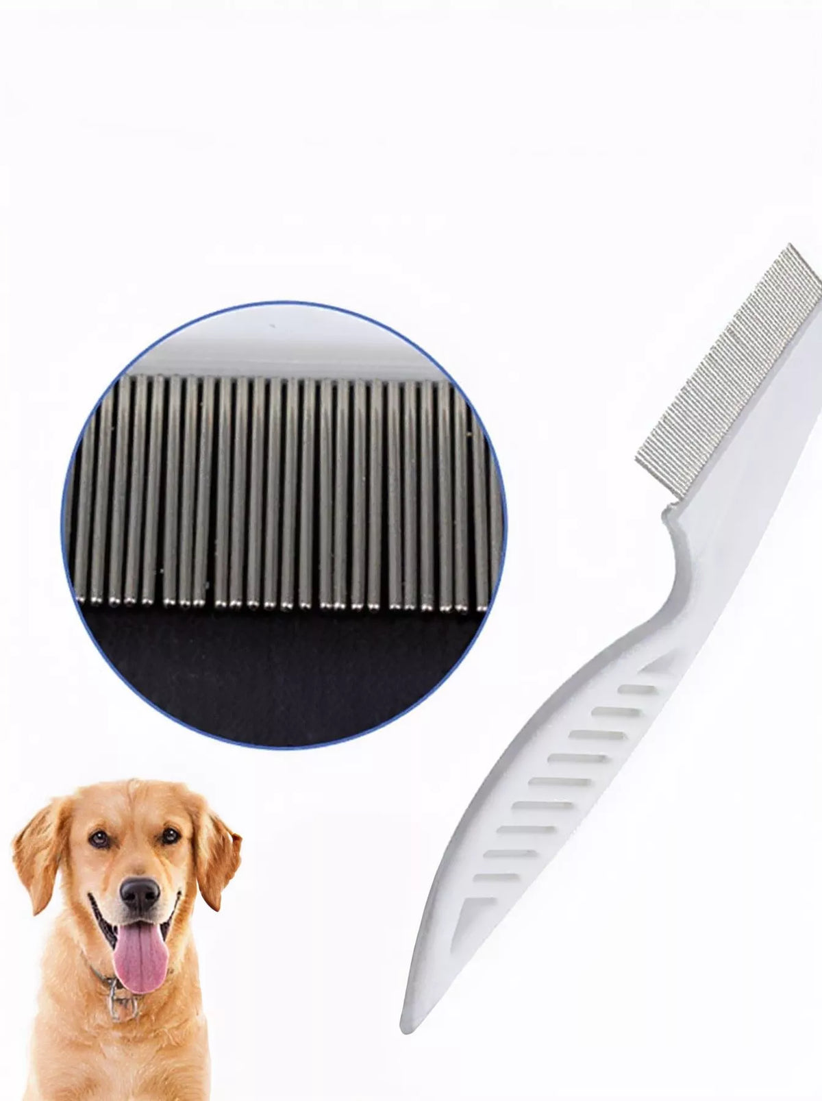 Fine Tooth Pet Hair Remover Comb - Lilixa.store