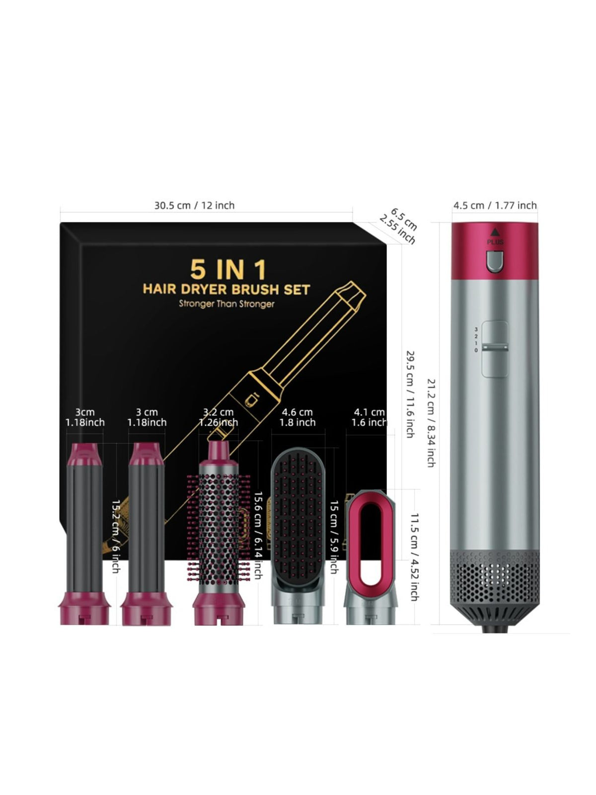 5 in 1 Hot Air Brush - Lilixa.store