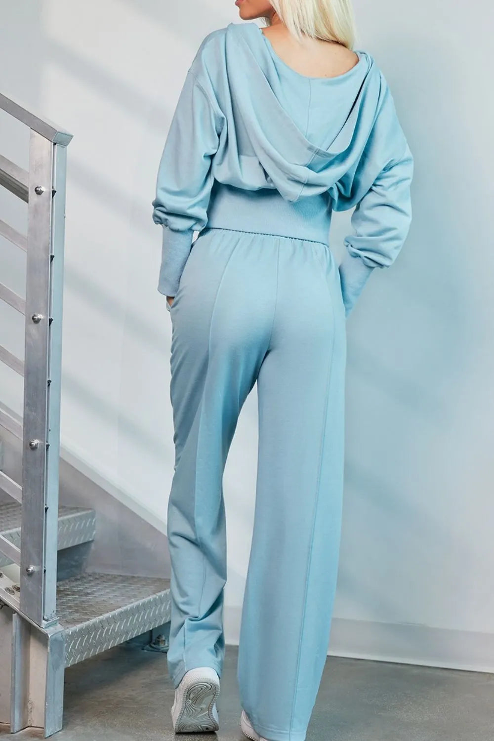 Zip-Up Hoodie and Pants Active Set - Lilixa.store