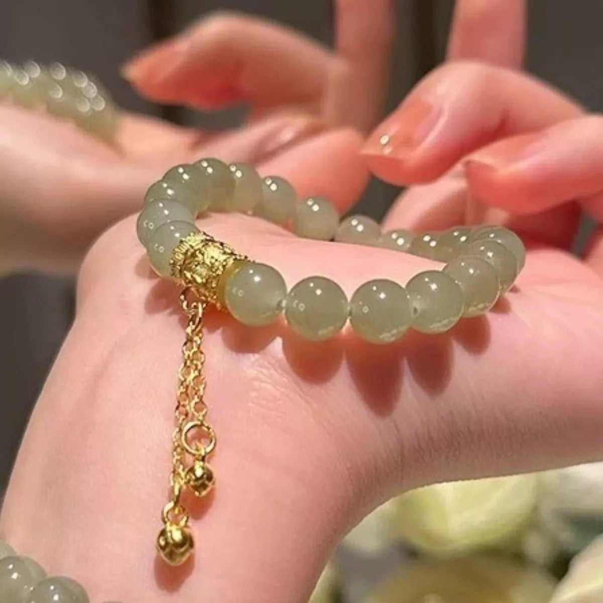 18K Gold-Plated Bead Bracelet - Lilixa.store