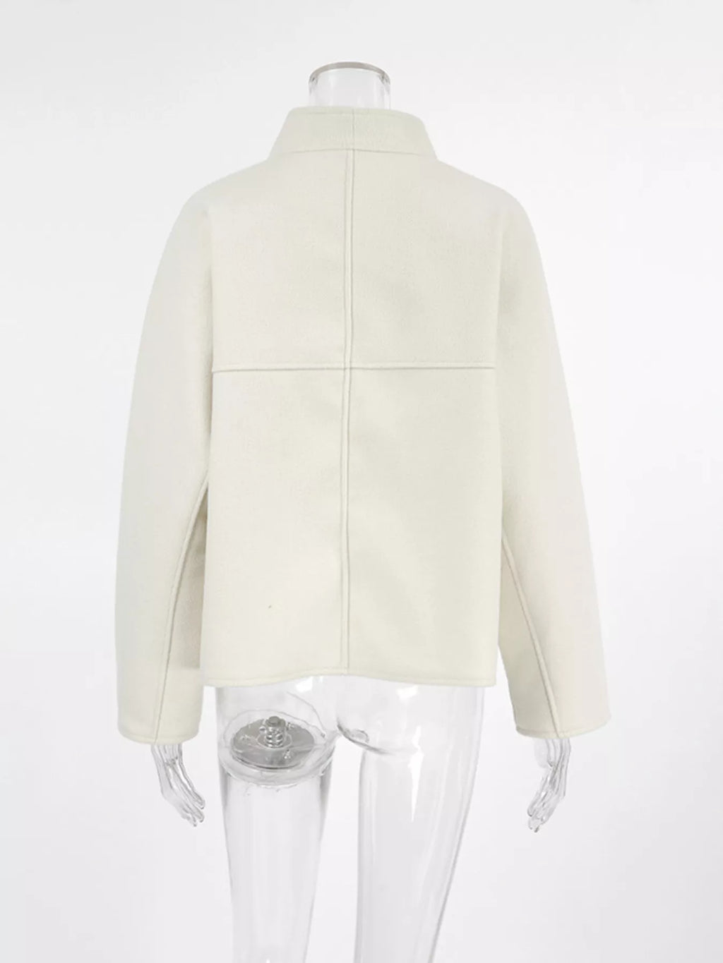 Open Front Dropped Shoulder Outerwear - Lilixa.store