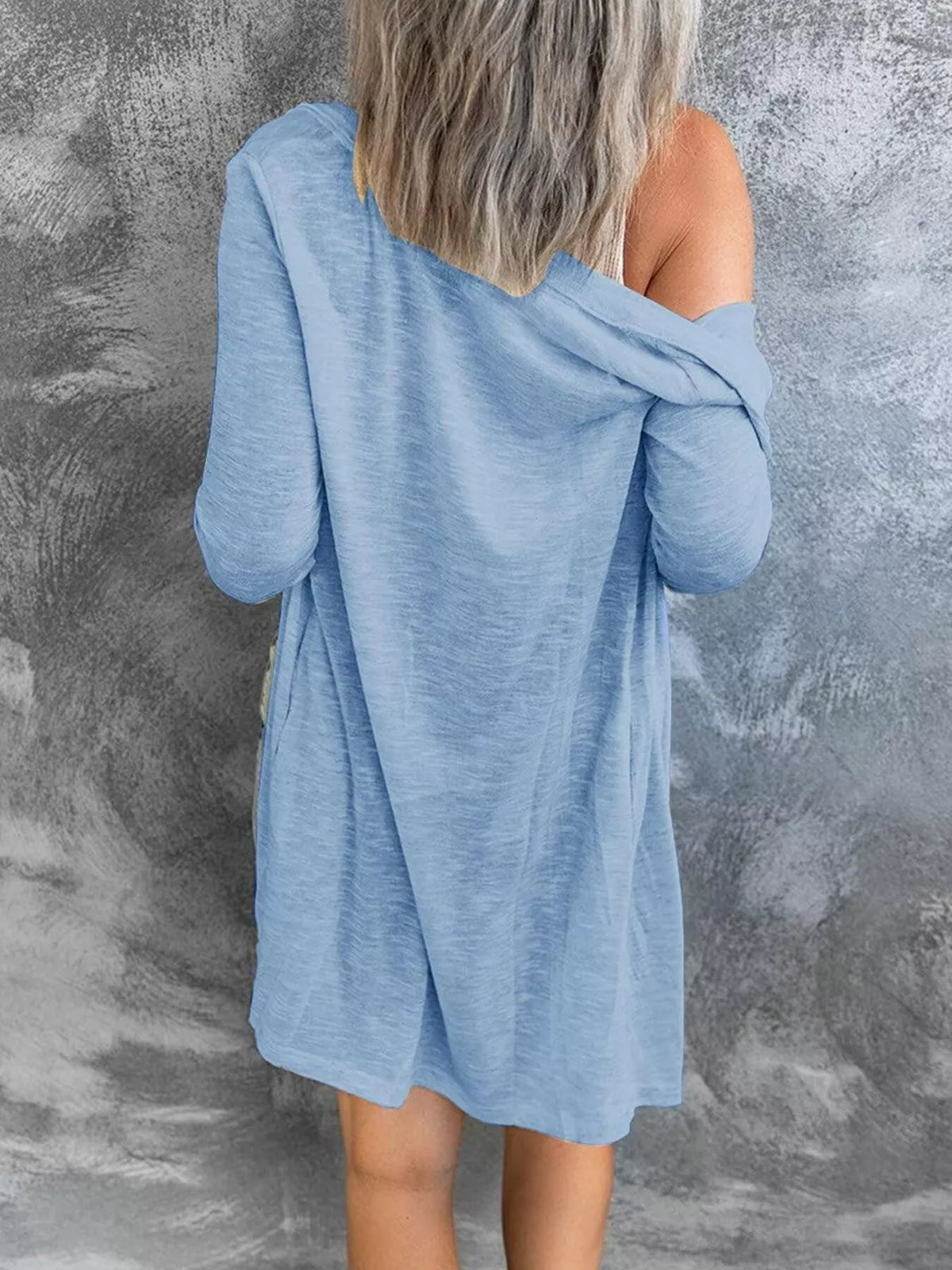 Full Size Lightweight Button-Up Cardigan Plus Size - Lilixa.store