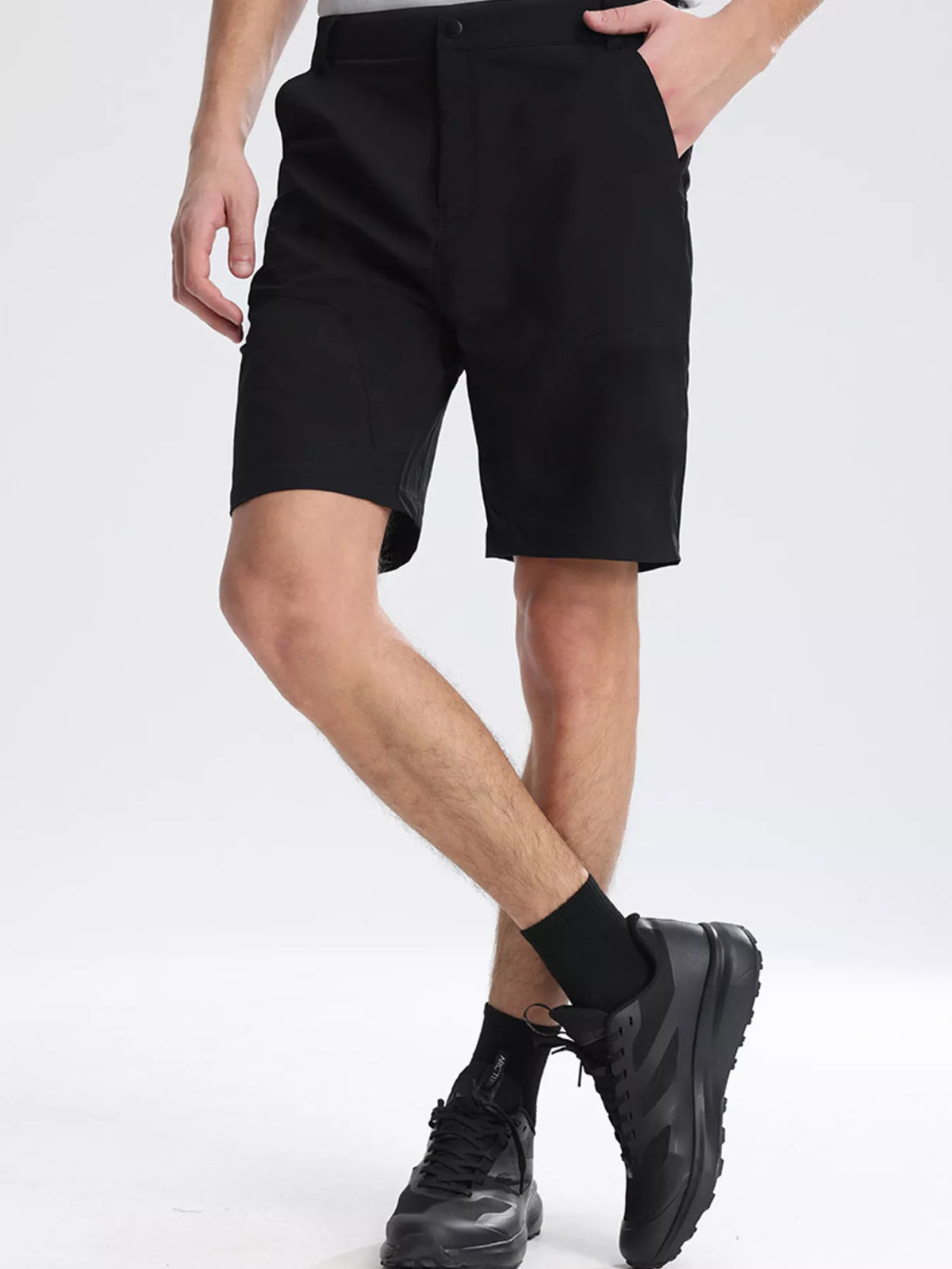 Men's Plus Size Casual Lightweight Shorts, view 4