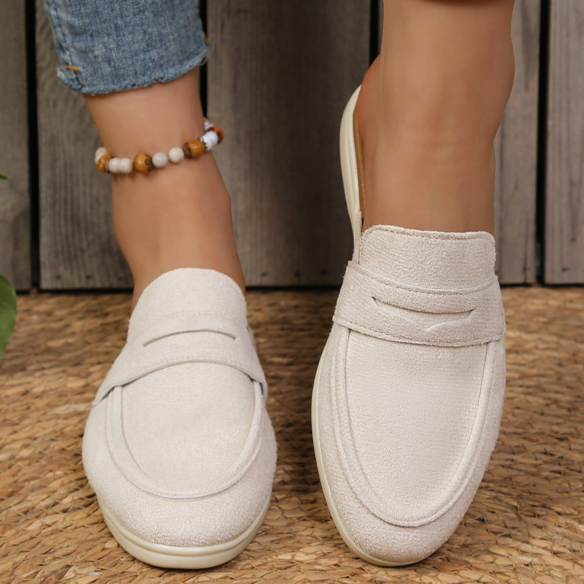 Round Toe Slip-Ons, view 9