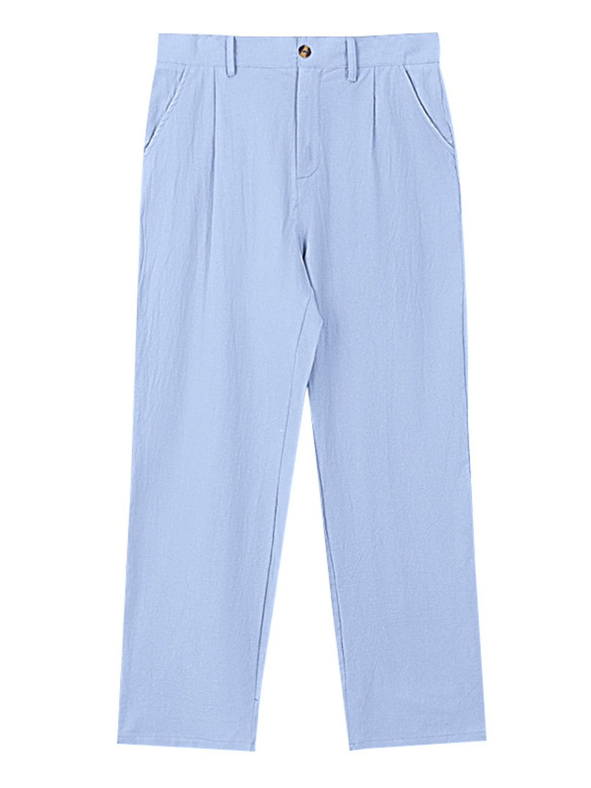 Men's Full Size Relaxed Fit Pleated Pants Plus Size, view 11