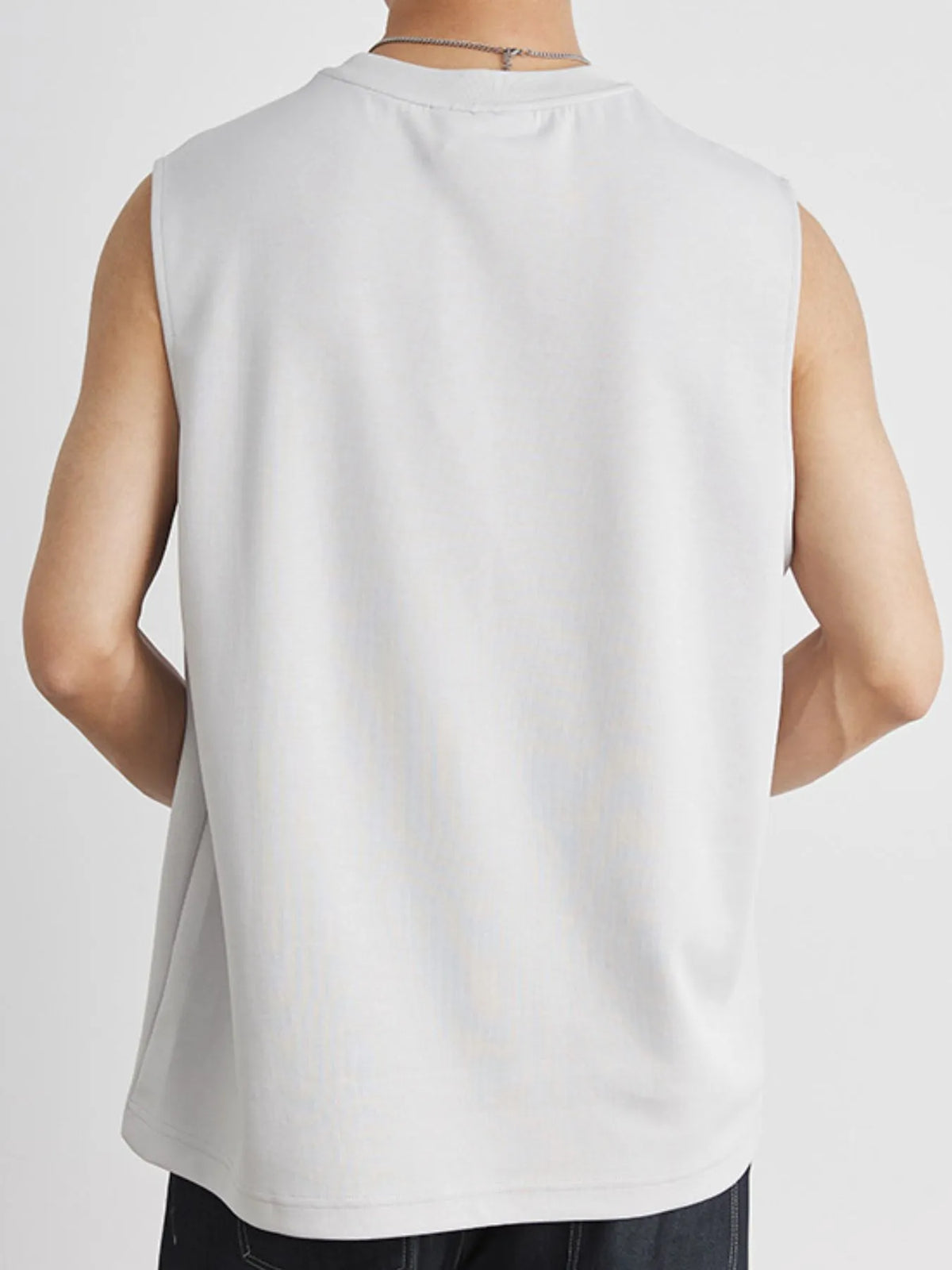 Men's Full Size Round Neck Tank Plus Size - Lilixa.store