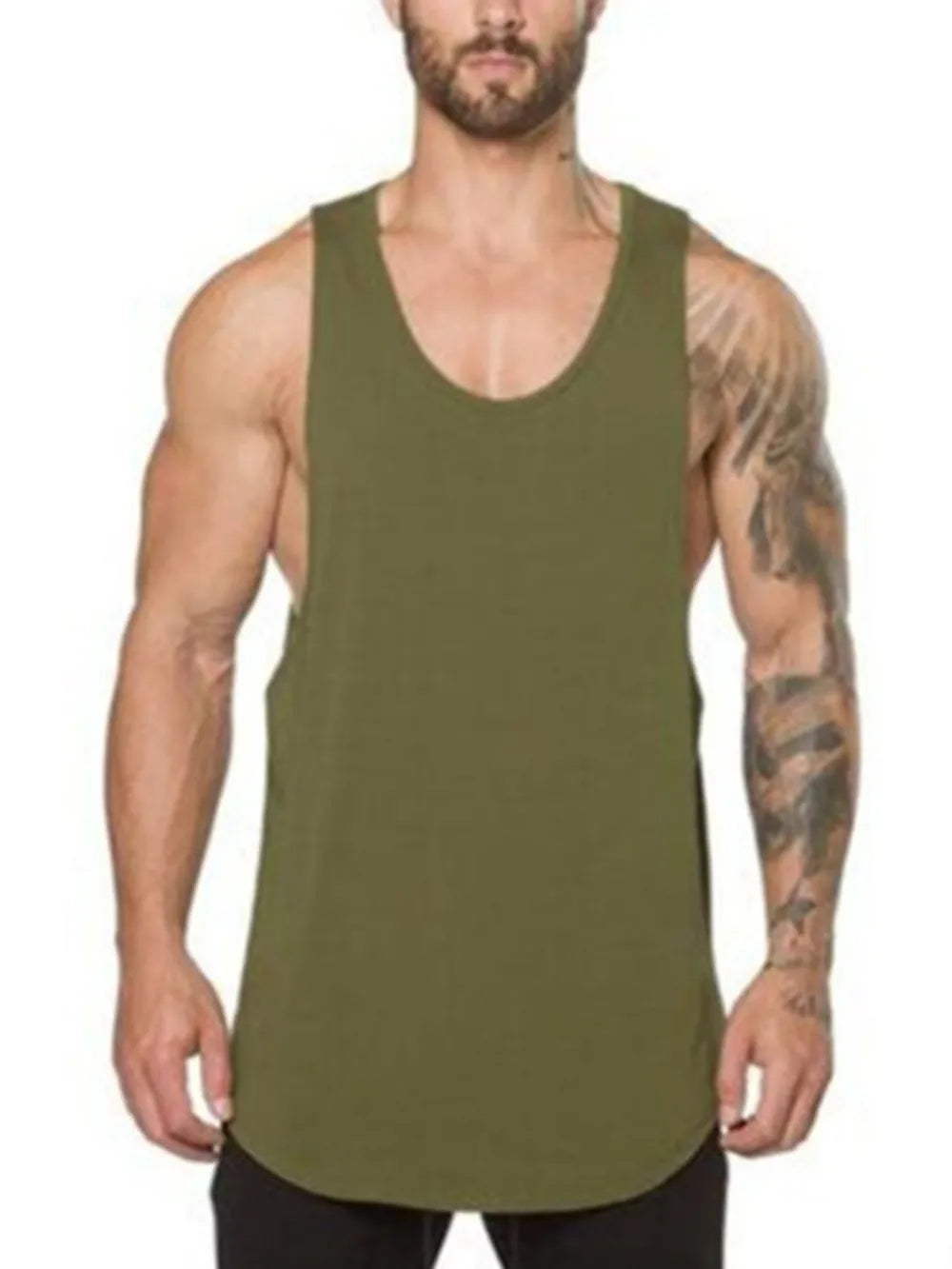 Men's Wide Strap Tank - Lilixa.store