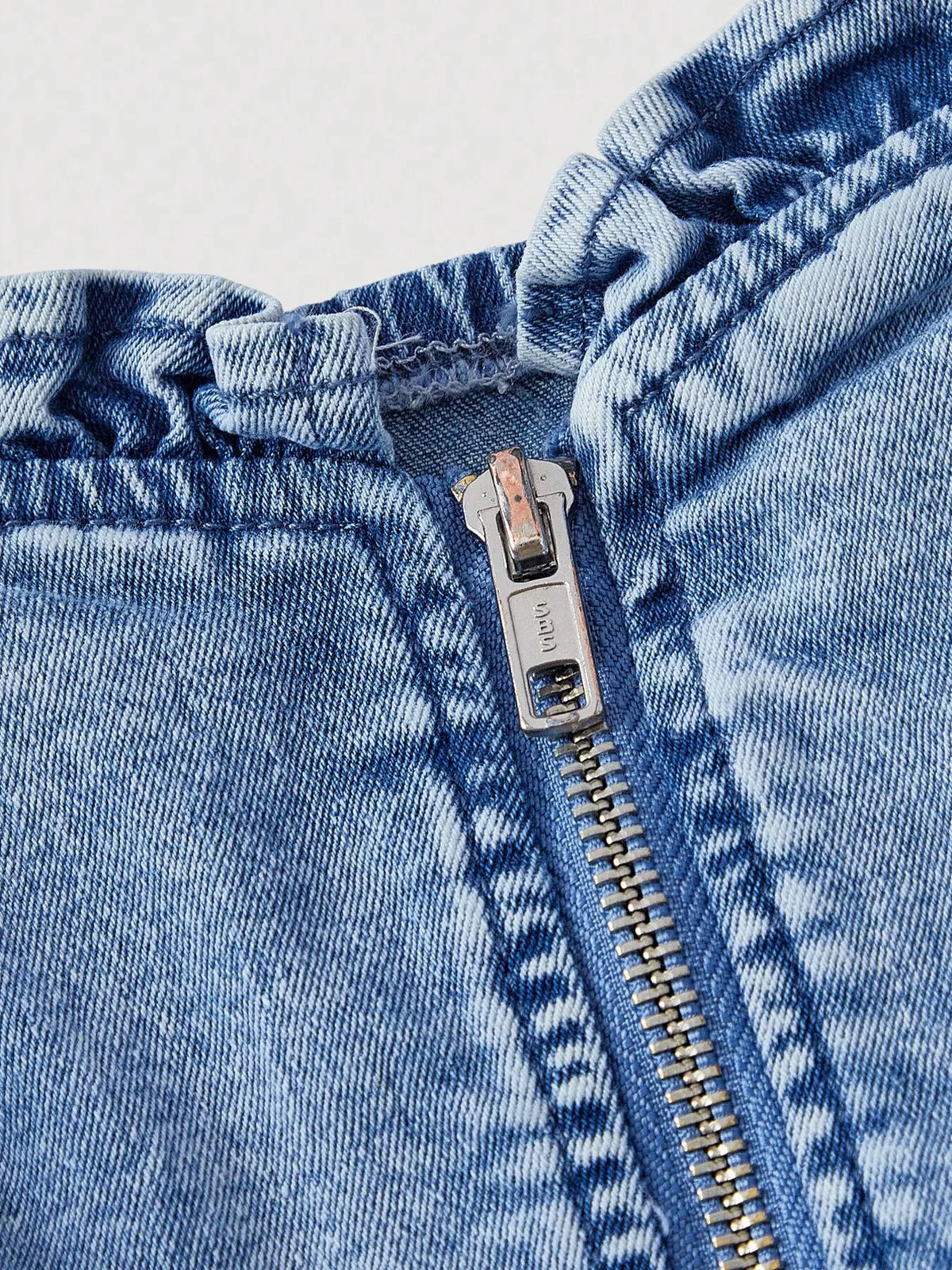 Sweetheart Neck Denim Cami, view 3