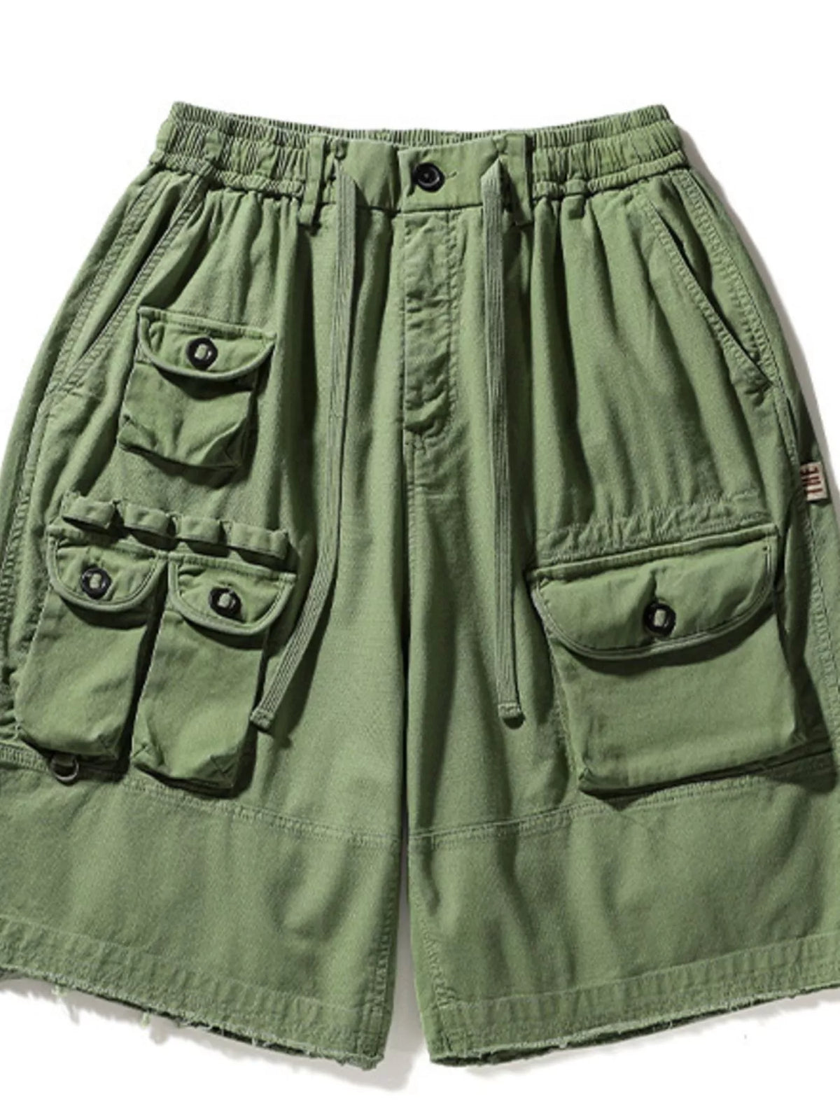 Men's Multi Pockets Shorts in Green