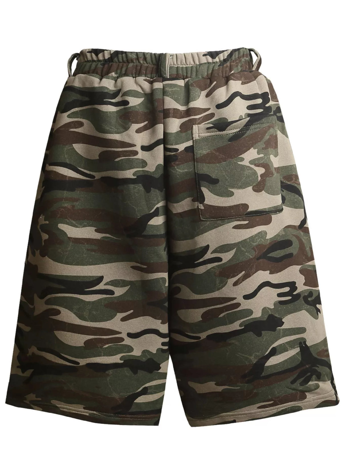 Men's Camouflage Print Capris