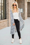 Open Front Leopard Cardigan - Lilixa.store