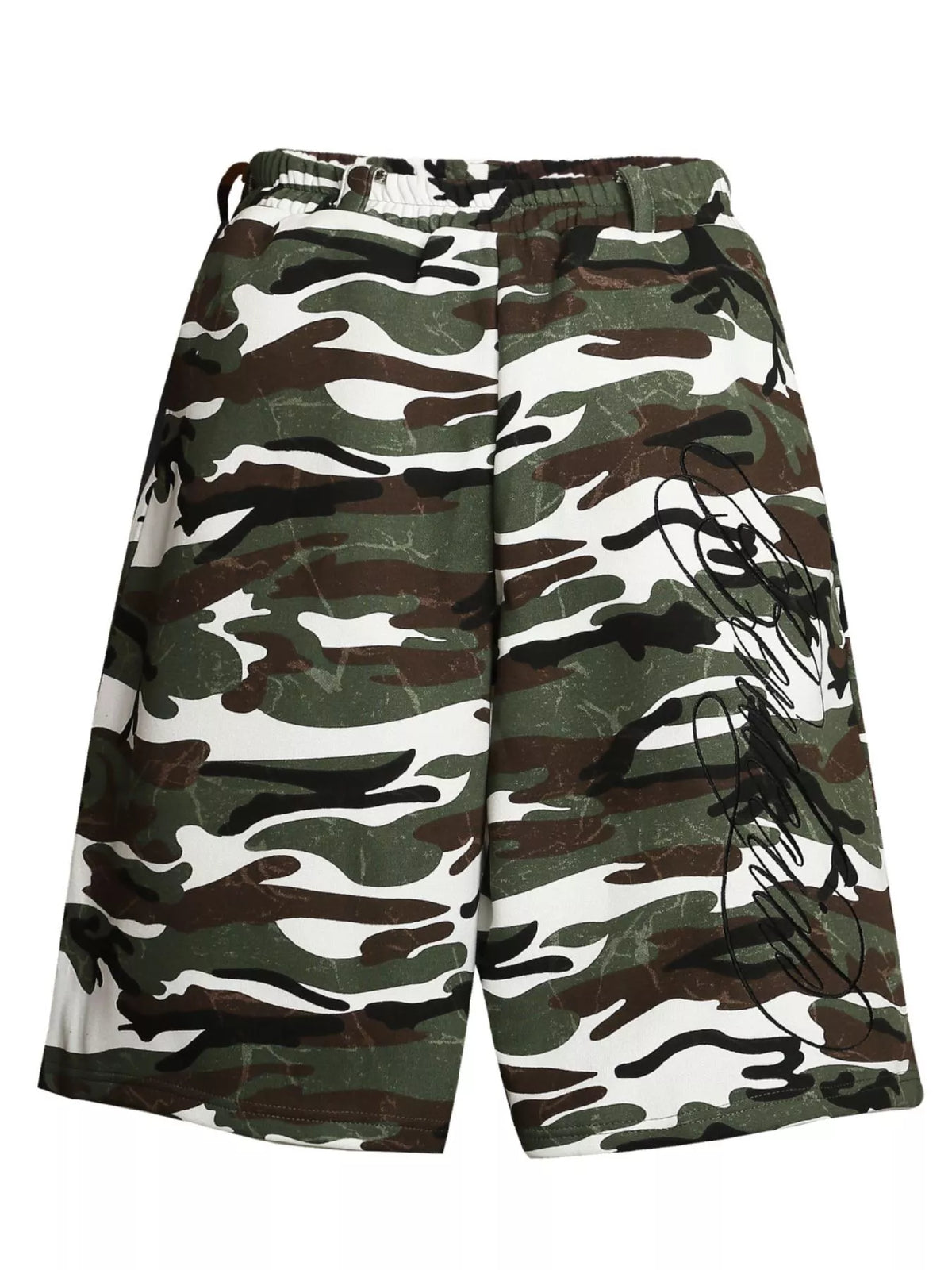 Men's Camouflage Print Capris
