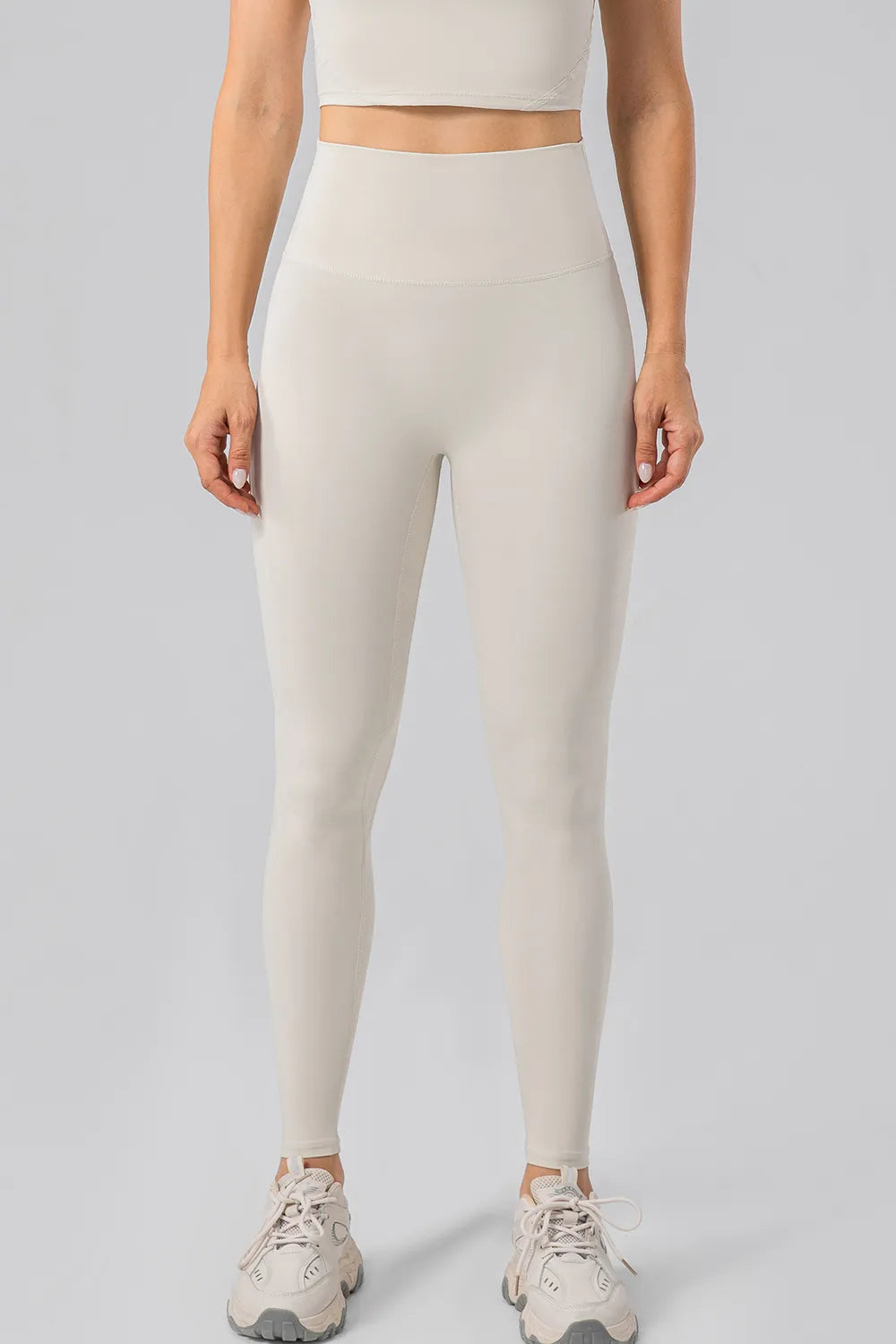 High Waist Wide Waistband Active Leggings - Lilixa.store
