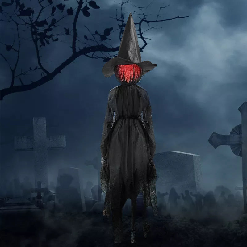 Halloween Glowing Head Witch - Lilixa.store