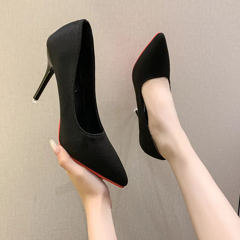 Point Toe Stiletto Pumps - Lilixa.store
