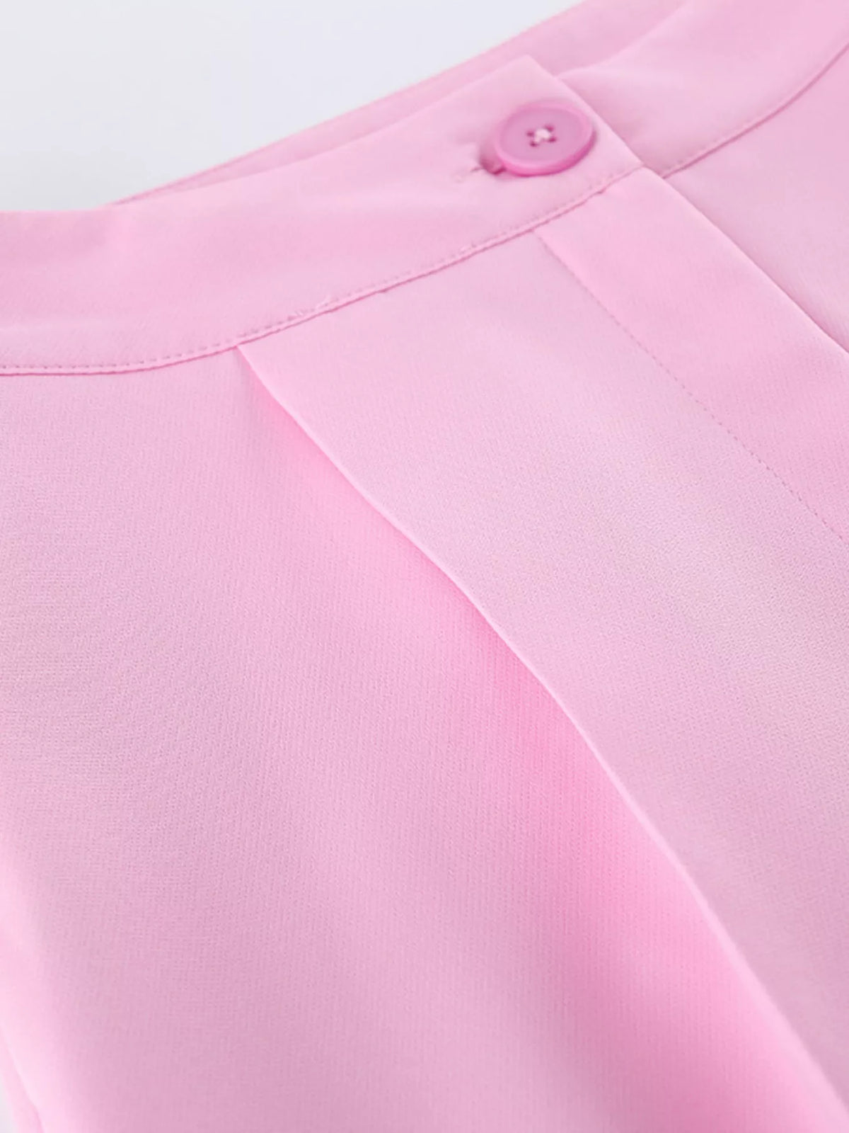 Sleeveless Blazer and Wide-Leg Pants Two-Piece Set in Pink, view 18